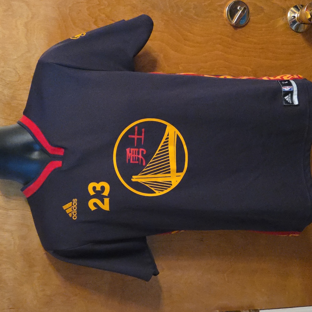 NBA Golden‎ State Warriors Chinese New Year Jersey. Draymond Green #23 Youth L